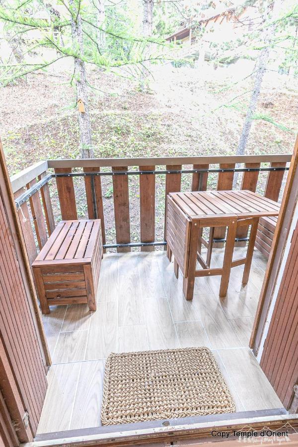 Allos Village Studio Cosy Avec Balcon Exterior foto